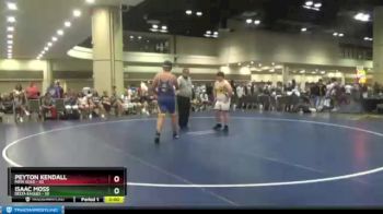 285 lbs Round 5 (10 Team) - Peyton Kendall, MXW Gold vs Isaac Moss, Delta Eagles