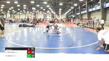 152 lbs Rr Rnd 3 - Leland Boudreau, Hammer Wrestling Club vs Dominick Blandi, Grapplers Garage