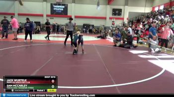 55 lbs Cons. Round 2 - Jack Wurtele, Ironclad Wrestling Club vs Sam McCarley, Tuscaloosa Takedown Titans