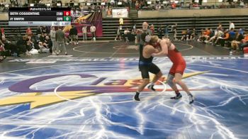 189 lbs Round 1 (4 Team) - Seth Cossentine, Staples-Motley, MN vs JT Smith, Creighton Prep, NE