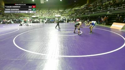 108 lbs Round Of 32 - Caleb Cisneros, Selma vs Yaser Quintero, Madera