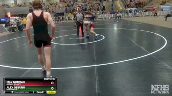 AA 160 lbs Quarterfinal - Max Norman, Dobyns Bennett vs Alex Osburn, Ravenwood