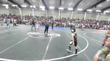 54 lbs Round Of 16 - Brax Peterson, Athlos Wrestling vs Jeremiah Thompson, Ganado WC