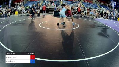 190 lbs Cons 64 #2 - Gabriel Moore, TN vs Augustus Johns, KS