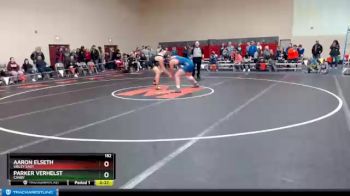 182 lbs Cons. Round 2 - Aaron Elseth, Sibley East vs Parker Verhelst, Canby