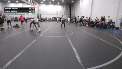 175 lbs Round 1 (4 Team) - Jordan Brown, BC Predators vs Chase Swiger, Maryland Mallets