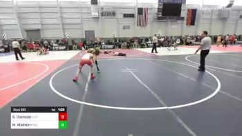 120 lbs Round Of 16 - Samuel Clarkson, East Valley WC vs Micah Madson, Horizon