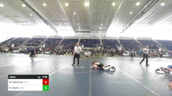 86 lbs Semifinal - Wyatt Macilroy, Chino Valley Cougar Club vs Braylon Stark, Thorobred