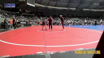 120 lbs Semifinal - Ki'Morah Cathey, HURRICANE WRESTLING ACADEMY vs Elsie Vialpando, Misfit Wrestling