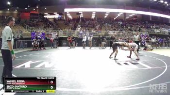 3A 152 lbs 7th Place Match - Yainiel Reina, Miami Southridge Hs vs Enzo Santoro, Doral Academy