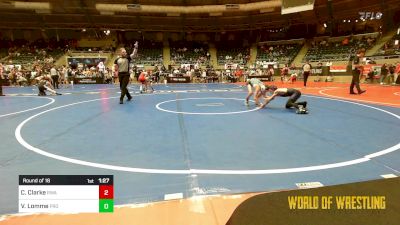 83 lbs Round Of 16 - Cody Clarke, Roundtree Wrestling Academy vs Victor Lomme, Prophecy
