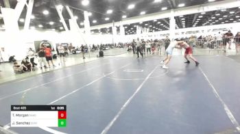 132 lbs Consi Of 16 #2 - Ty Morgan, Oakdale, Wrestling vs Jayden Sanchez, Central Catholic WC