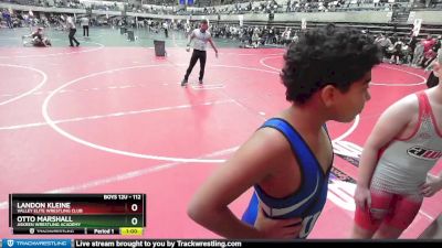 112 lbs Cons. Round 3 - Landon Kleine, Valley Elite Wrestling Club vs Otto Marshall, Askren Wrestling Academy