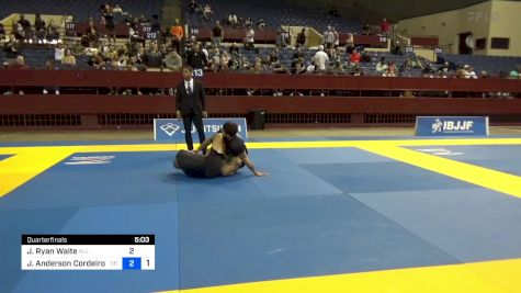 Jeremy Ryan Waite vs Jose Anderson Cordeiro Da Silva 2024 Pan IBJJF Jiu-Jitsu No-Gi Championship