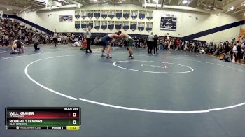 215 lbs Champ. Round 2 - Will Krayer, St. Ignatius vs Robert Stewart, Clay (Oregon)