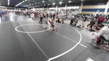 126 lbs Consi Of 4 - Isaac Gonzalez, Mat Warriors vs Benjamin Kohler, Wasatch WC