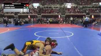 137 lbs Champ. Round 1 - Blake Vogel, Project Wrestling vs Korbin Kraft, Minot High School