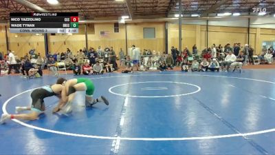 157 lbs Cons. Round 3 - Wade Tynan, Big Bend Community College vs Nico Yazzolino, Clackamas Community College