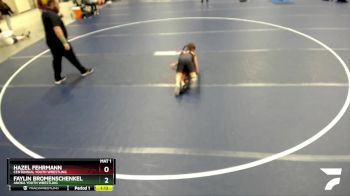 3rd Place Match - Faylin Bromenschenkel, Anoka Youth Wrestling vs Hazel Fehrmann, Centennial Youth Wrestling