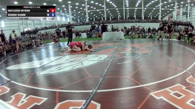 115 lbs Hayleigh Myers, Nebraska vs Kenzie Kumm, Virginia