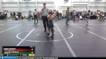 56 lbs Round 2 (10 Team) - Geno Crooks, Mullet Army vs Legend Portillo, Warner