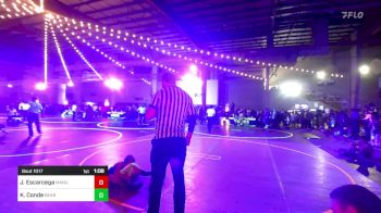 61 lbs Round Of 16 - Jackson Escarcega, Manu WC vs Kash Conde, Bear Cave WC