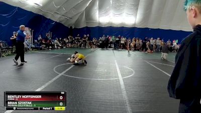 56 lbs Finals (2 Team) - Brian Szostak, Michigan Gold Pitbulls vs Bentley Noffsinger, FORGE