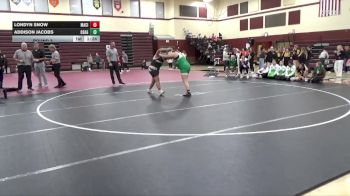 JV-26 lbs Round 3 - Addison Jacobs, Osage vs Londyn Snow, Mason City