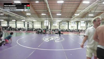 63 lbs Rr Rnd 3 - Felix Melendez, Clinic Wrestling FXGB vs Parker Scruggs, Guerrilla Westling Association