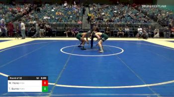 132 lbs Prelims - Wyatt Hone, Payson vs Tharen Burns, Poway B