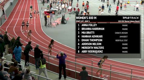 Women's 800m, Prelims 4