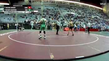 144 lbs Semifinal - Jacob Unger, Cowan vs Wyatt Hoppes, Yorktown