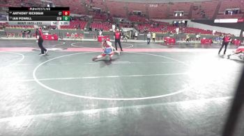 210 lbs 3rd Place Match - Ian Powell, Reedsburg Youth Wrestling Club vs Anthony Rickman, Crass Trained