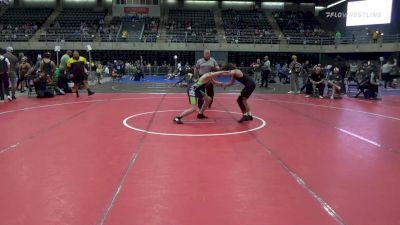 120 lbs Round Of 16 - Gavin Contreas, Elkton vs Landon Bergman, Millersville