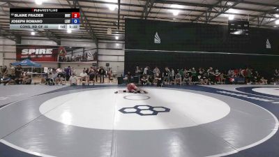 61 kg Cons. Rd Of 32 - Blaine Frazier, Indiana RTC vs Joseph Romano, Lake Erie Regional Training Center