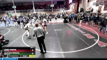 152 lbs Cons. Round 4 - Grayson Hendon, Hermiston vs James Greene, Moscow