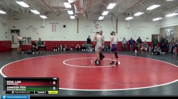 138 lbs Round 3 - Dawson Fish, Dubuque Hempstead vs Kohl Lair, Burlington