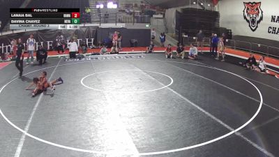 56.2-59.9 lbs Champ. Round 3 - Davina Chavez, Nevada vs Lanaia Bal, Hawaii