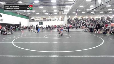 70 lbs Cons. Round 2 - Reece Ghisalberti, Jackson County vs Dake Zwanziger, Immortal Athletics WC