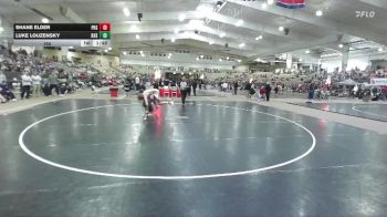 165 lbs Semis & 1st Wb (8 Team) - Luke Louzensky, Kirkwood High School vs Shane Elder, Page High School