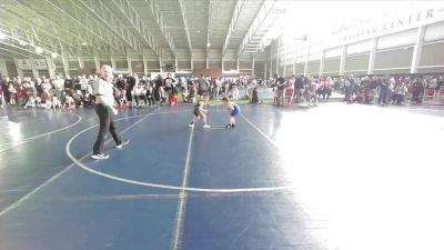 56 lbs Round 3 - Kingston Malmstrom, Jayhawk Wrestling vs Kollins Modde, Uintah Girls Wrestling