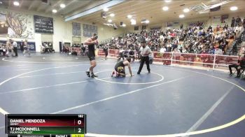 182 lbs Quarterfinal - TJ McDonnell, Fountain Valley vs Daniel Mendoza, Hemet