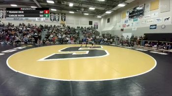 130 lbs Champ. Round 1 - Carlee Roth, Thunder Basin High School vs Teagan Dice, Cheyenne East