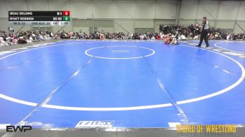 135 lbs 3rd Place - BEAU DELONG, WI Dual Team 14U vs Ryatt Rodden, OK Elite 14U Black