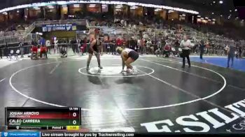 1A 195 lbs Quarterfinal - Josiah Arroyo, Port Charlotte vs Caleo Carrera, Palm Bay