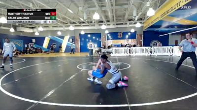 126 lbs Round 3 (8 Team) - Kaleb Williams, Alpha Dogs vs Matthew Thaxton, Wakulla WC