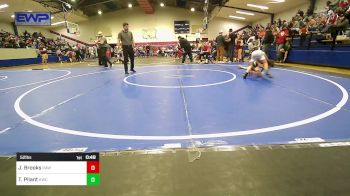 52 lbs Consolation - Jett Brooks, Raw Wrestling Club vs Trenton Pilant, Keystone Wrestling Club