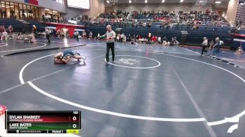 165 lbs Quarterfinal - Dylan Sharkey, Lewisville Flower Mound vs Lake Bates, North DeSoto