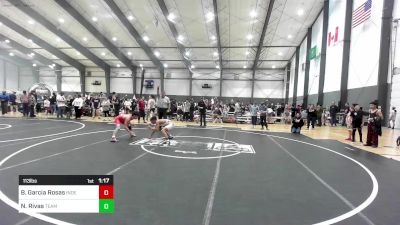 113 lbs Quarterfinal - Bryan Garcia Rosas, Independent vs Nery Rivas, Team Aggression