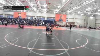 141 lbs Cons. Round 2 - Luke Yorke, St. John Fisher vs Bill Beseth, Utica